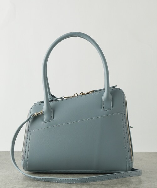 GALLEST(ギャレスト)の「【LE VERNIS】Poire boston bag(ハンドバッグ・レディース・サックスブルー/ブラック・00)」の5枚目の写真