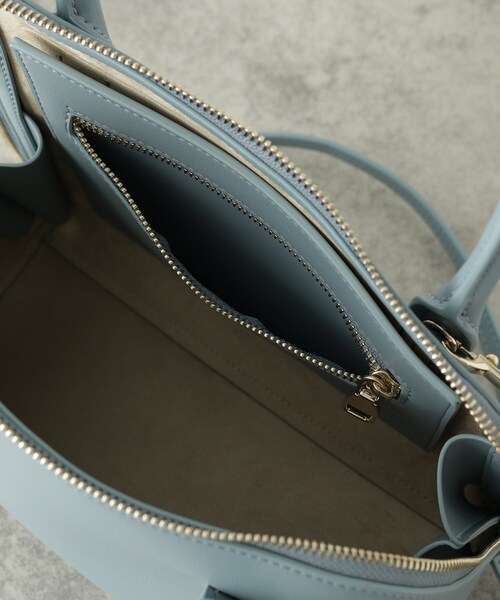 GALLEST(ギャレスト)の「【LE VERNIS】Poire boston bag(ハンドバッグ・レディース・サックスブルー/ブラック・00)」の10枚目の写真