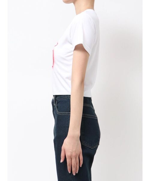 EMODA（エモダ）の「チェリープリントTシャツ【WEB限定カラーあり】（Tシャツ/カットソー・レディース・グレー/チャコールグレー/ホワイト/ブルー・FREE）」の15枚目の写真