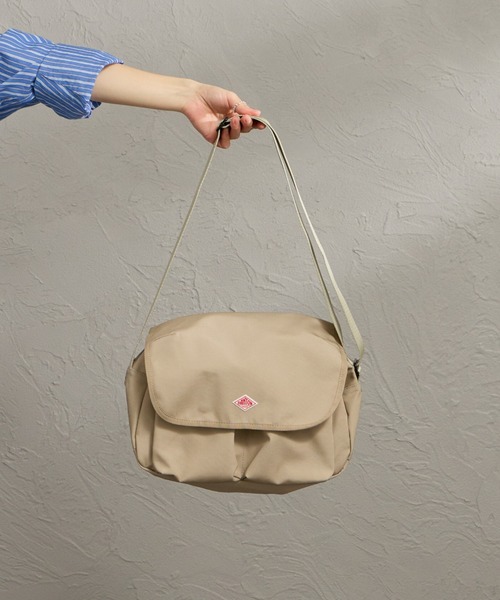 DANTON（ダントン）の「[DANTON/ダントン] OBERKAMPF キャンバス ショルダーバッグ（ショルダーバッグ・レディース・ベージュ/ブラック・ONE SIZE）」の6枚目の写真