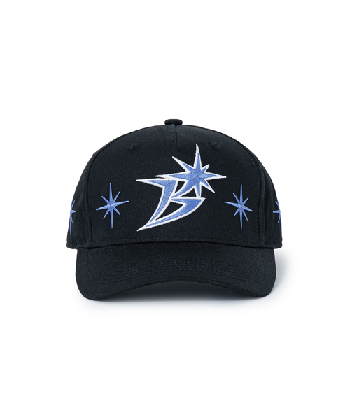 BOTT(ボット)の「BoTT / ボット B Logo Sparkle Structured 5-Panel(キャップ・メンズ・チャコールグレー/ライトブルー/ブラック・FREE)」の4枚目の写真