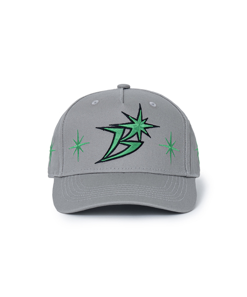 BOTT(ボット)の「BoTT / ボット B Logo Sparkle Structured 5-Panel(キャップ・メンズ・チャコールグレー/ライトブルー/ブラック・FREE)」の6枚目の写真