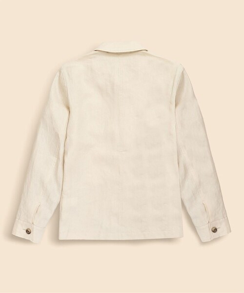 BROOKS BROTHERS（ブルックスブラザーズ）の「リネン　チョアジャケット（カバーオール・メンズ・レッド・LARGE/MEDIUM）」の2枚目の写真