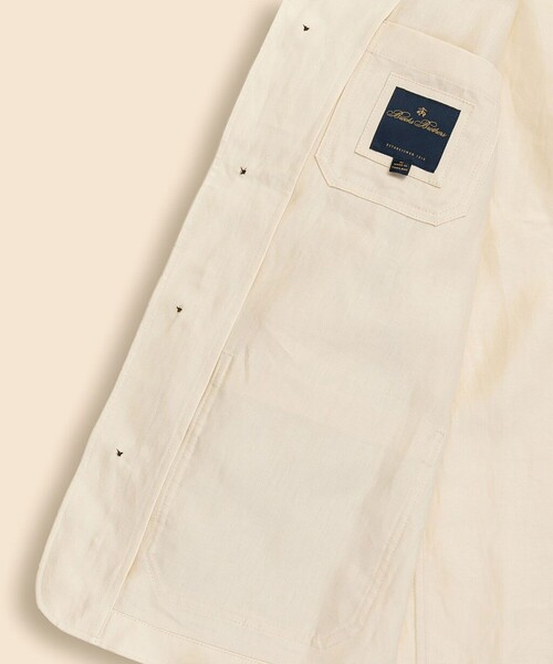 BROOKS BROTHERS（ブルックスブラザーズ）の「リネン　チョアジャケット（カバーオール・メンズ・レッド・LARGE/MEDIUM）」の5枚目の写真