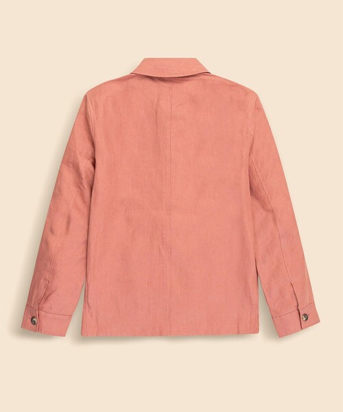 BROOKS BROTHERS（ブルックスブラザーズ）の「リネン　チョアジャケット（カバーオール・メンズ・レッド・LARGE/MEDIUM）」の7枚目の写真