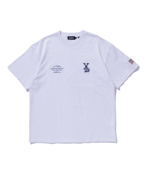 XLARGE(エクストララージ)の「LA VARSITY S/S TEE(Tシャツ/カットソー・メンズ・ブラック/ホワイト/ネイビー・S/M/L/XL)」の2枚目の写真