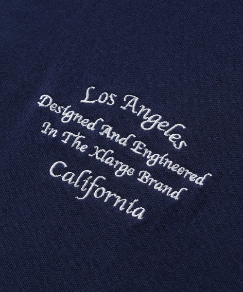 XLARGE(エクストララージ)の「LA VARSITY S/S TEE(Tシャツ/カットソー・メンズ・ブラック/ホワイト/ネイビー・S/M/L/XL)」の11枚目の写真