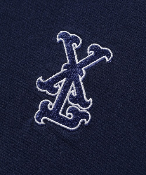 XLARGE(エクストララージ)の「LA VARSITY S/S TEE(Tシャツ/カットソー・メンズ・ブラック/ホワイト/ネイビー・S/M/L/XL)」の12枚目の写真