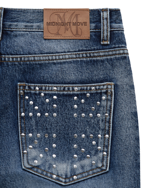 Midnight Move(ミッドナイトムーブ)の「england boots cut (blue)(デニムパンツ・レディース・その他・SMALL/MEDIUM)」の20枚目の写真
