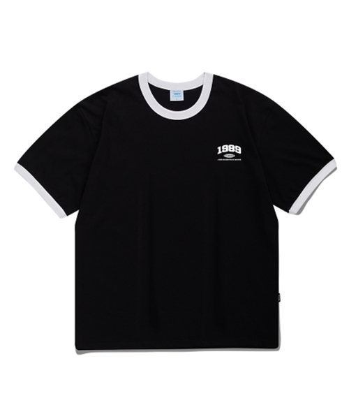 1989STANDARD(1989スタンダード)の「SMALL 1989 クールコットンリンガー半袖(SRSSTD-0012)(Tシャツ/カットソー・メンズ・ライトグレー/ブラック/アイボリー・LARGE/MEDIUM/X-LARGE)」の3枚目の写真