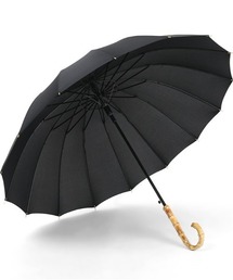 ARCADE（アーケード）の「丈夫な16骨  洒落た 竹ハンドル 長傘 バンブー(竹) 傘 雨傘 日傘 晴雨兼用（長傘）」