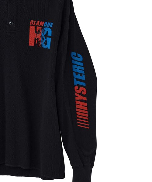 HYSTERIC GLAMOUR(ヒステリックグラマー)の「GUITAR GIRL HG ヘンリーネックスウェット(Tシャツ/カットソー・メンズ・ブラック/イエロー/ホワイト・X-LARGE/LARGE/MEDIUM/SMALL)」の12枚目の写真