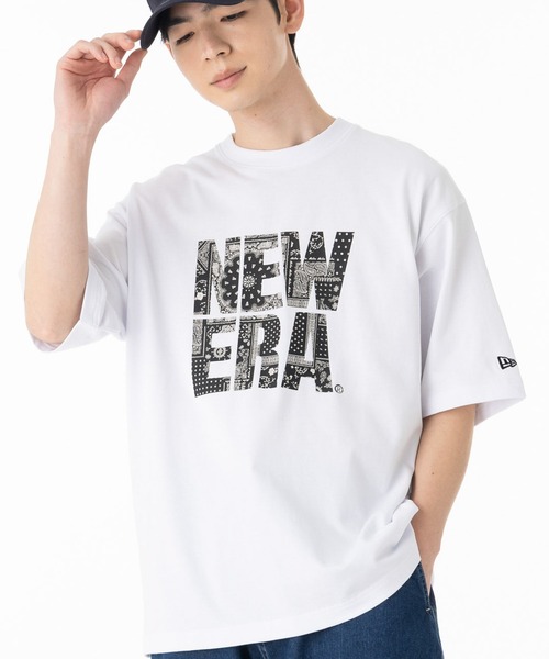 NEW ERA(ニューエラ)の「ニューエラアパレル 半袖Tシャツ オーバーサイズ ONSPOTZ別注(Tシャツ/カットソー・メンズ・ホワイト・XL/L)」の1枚目の写真