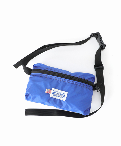 FRAMeWORK(フレームワーク)の「BATTLE LAKE 別注RIP STOP NYLON ウエストBAG(ショルダーバッグ・レディース・ブルー系その他/ライトグレー・FREE)」の16枚目の写真
