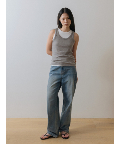 UNNOUT(アナウト)の「HALTER NECK COTTON SLEEVELESS SHIRT WHITE(Tシャツ/カットソー・レディース・その他・ONE SIZE)」の4枚目の写真