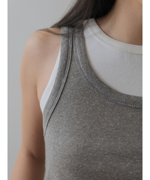 UNNOUT(アナウト)の「HALTER NECK COTTON SLEEVELESS SHIRT WHITE(Tシャツ/カットソー・レディース・その他・ONE SIZE)」の5枚目の写真