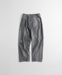 BEHEAVYER（ビヘイビアー）の「DISTRESSED M35 TROUSERS black bleached（その他パンツ）」