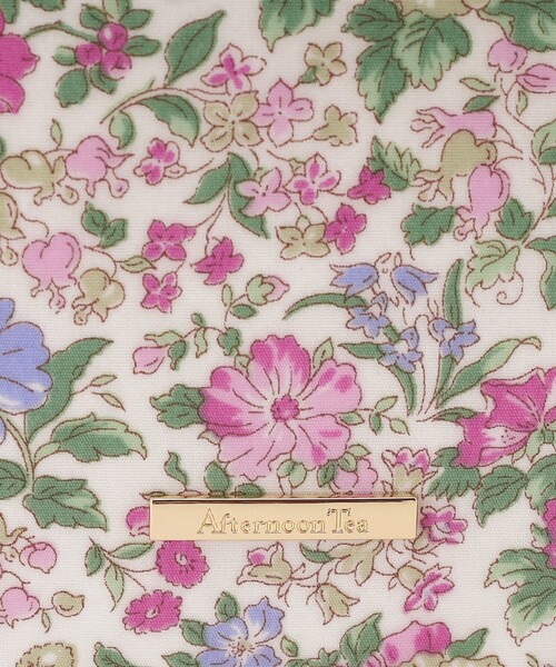 Afternoon Tea（アフタヌーンティー）の「スクエアミニトートバッグ/リバティプリント（トートバッグ・レディース・ネイビー/アイボリー・ONE SIZE）」の8枚目の写真