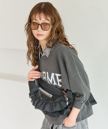 THEATRE PRODUCTS | 【THEATRE PRODUCTS】別注メッシュフリルラウンドショルダー(ショルダーバッグ)