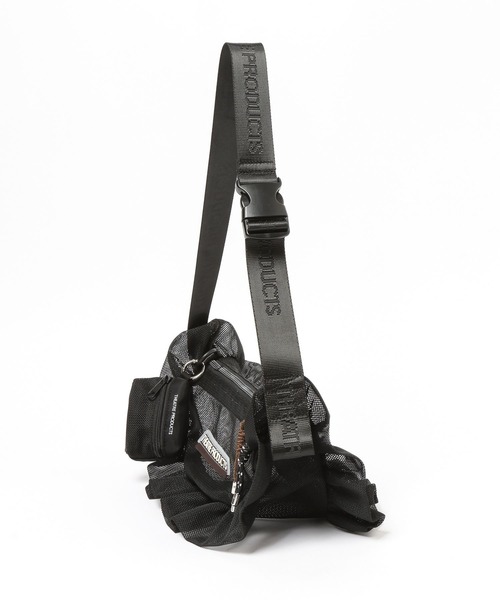 THEATRE PRODUCTS（シアタープロダクツ）の「【THEATRE PRODUCTS】別注メッシュフリルラウンドショルダー（ショルダーバッグ・レディース・オフホワイト/ブラック・FREE）」の8枚目の写真