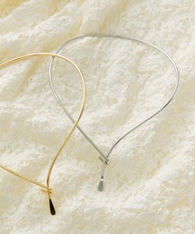 PUAL CE CIN（ピュアルセシン）の「【＠sein___000企画】フロントフックメタルチョーカー（チョーカー）」