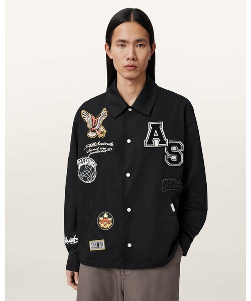 セール】SOUNDMAN PATCH COACH JACKET | SOUNDMAN パッチ コーチ