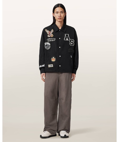 ALLSAINTS(オールセインツ)の「SOUNDMAN PATCH COACH JACKET | SOUNDMAN パッチ コーチ ジャケット(その他アウター・メンズ・ブラック・XS/S/M/L)」の7枚目の写真