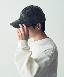 KIJIMA TAKAYUKI（キジマ　タカユキ）の「【KIJIMA TAKAYUKI】flocky printed denim 6panel cap（キャップ）」