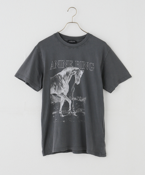 ANINE BING / アニービン LILI TEE HORSE Tシャツ（Tシャツ/カットソー