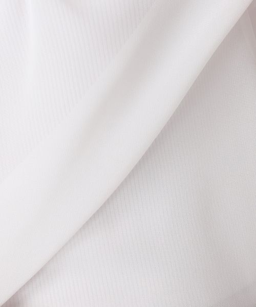 CITYSHOP（シティーショップ）の「GATHERED CHIFFON TANK：ブラウス（シャツ/ブラウス・レディース・ホワイト/ブラック・FREE）」の21枚目の写真