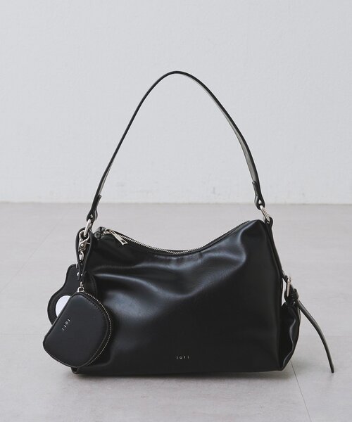 mystic(ミスティック)の「lotiビーンズミラーポーチバッグ(トートバッグ・レディース・ブラウン/ブラック・ONE SIZE)」の1枚目の写真