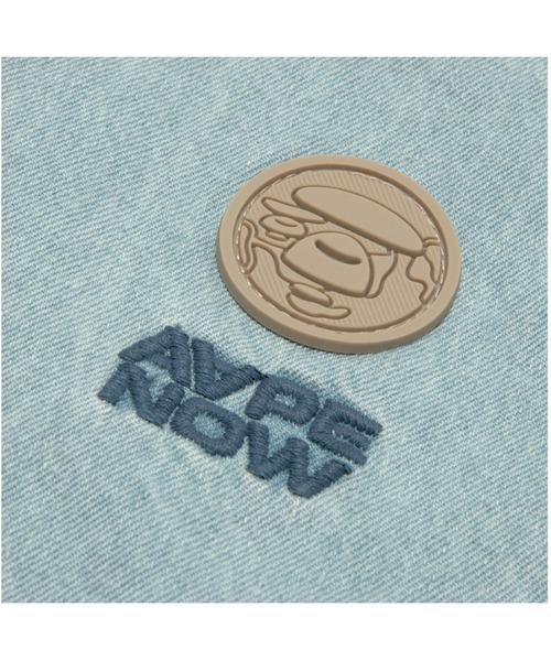 AAPE BY A BATHING APE（エーエイプバイアベイシングエイプ）の「AAPE NOW DENIM SHORT SLEEVE SHIRT（シャツ/ブラウス・メンズ・ライトブルー・MEDIUM/LARGE/X-LARGE/SMALL）」の3枚目の写真
