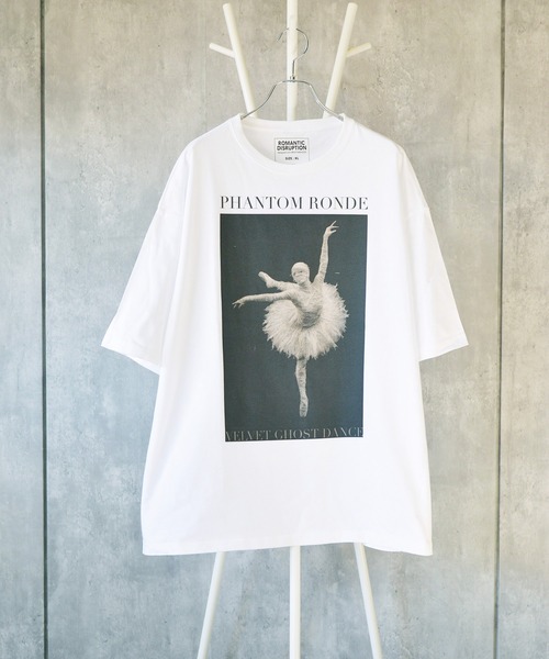BROTHERHOOD(ブラザーフッド)の「【ROMANTIC DISRUPTION】PHANTOM RONDE Big SS Tee(Tシャツ/カットソー・メンズ・グリーン系その他/ホワイト/ブラック/ブルー系その他・X-LARGE)」の6枚目の写真