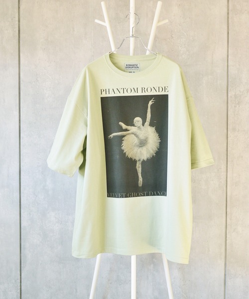 BROTHERHOOD(ブラザーフッド)の「【ROMANTIC DISRUPTION】PHANTOM RONDE Big SS Tee(Tシャツ/カットソー・メンズ・グリーン系その他/ホワイト/ブラック/ブルー系その他・X-LARGE)」の10枚目の写真