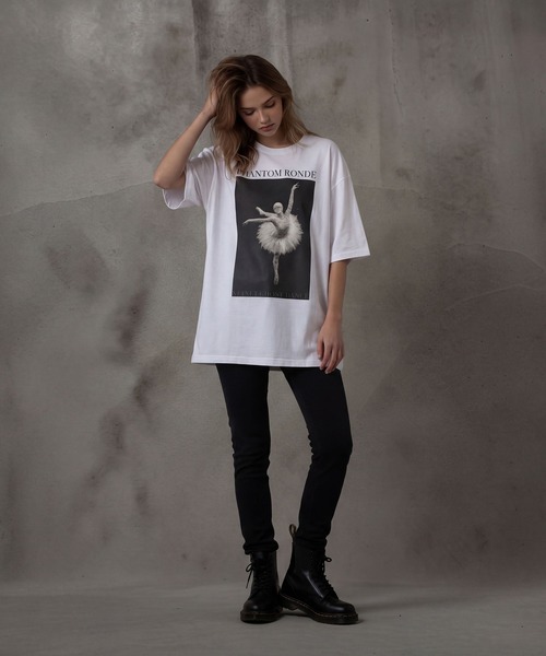 BROTHERHOOD(ブラザーフッド)の「【ROMANTIC DISRUPTION】PHANTOM RONDE Big SS Tee(Tシャツ/カットソー・メンズ・グリーン系その他/ホワイト/ブラック/ブルー系その他・X-LARGE)」の17枚目の写真