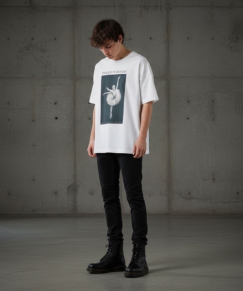 BROTHERHOOD(ブラザーフッド)の「【ROMANTIC DISRUPTION】PHANTOM RONDE Big SS Tee(Tシャツ/カットソー・メンズ・グリーン系その他/ホワイト/ブラック/ブルー系その他・X-LARGE)」の20枚目の写真