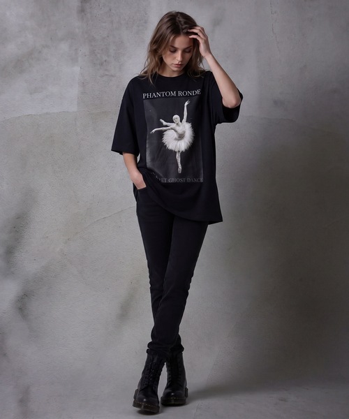 BROTHERHOOD(ブラザーフッド)の「【ROMANTIC DISRUPTION】PHANTOM RONDE Big SS Tee(Tシャツ/カットソー・メンズ・グリーン系その他/ホワイト/ブラック/ブルー系その他・X-LARGE)」の19枚目の写真