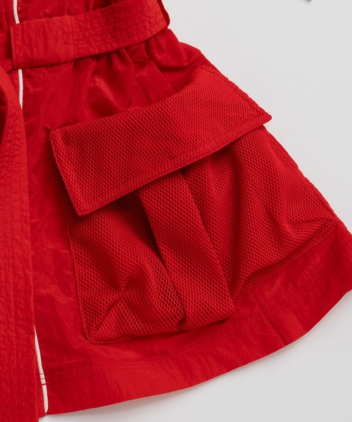 MAISON SPECIAL(メゾンスペシャル)の「【PRE-ORDER】Multiway Sporty Cami Tunic/マルチウェイスポーティキャミチュニック(シャツ/ブラウス・レディース・ホワイト/レッド/ブラック・FREE)」の5枚目の写真