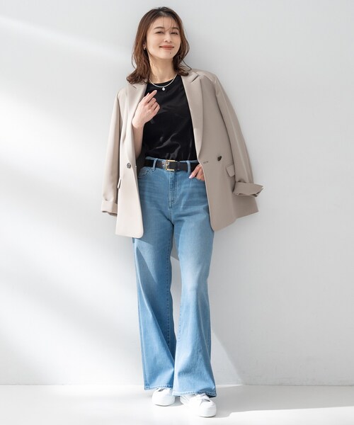 UNTITLED(アンタイトル)の「【TRADITIONAL WEATHERWEAR】ノースリカットソー(Tシャツ/カットソー・レディース・ホワイト/ブラック・02)」の10枚目の写真