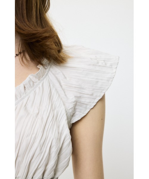MOUSSY(マウジー)の「WRINKLE RUFFLE SLEEVE ブラウス(シャツ/ブラウス・レディース・ブラック/オフホワイト/ブルー系その他/ピンク系その他・FREE)」の18枚目の写真