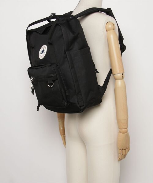 CONVERSE(コンバース)の「【CONVERSE/コンバース】RETRO SCHOOL BACKPACK / レトロスクールバッグ(バックパック/リュック・レディース・ブラック系その他・FREE)」の5枚目の写真
