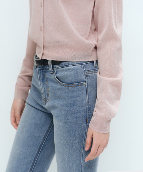 MUSINSA STANDARD WOMAN（ムシンサスタンダードウーマン）の「ウィメンズシアラウンドネックカーディガン[インディアンピンク]（カーディガン/ボレロ・レディース・その他・SMALL/MEDIUM/LARGE/X-SMALL）」の2枚目の写真