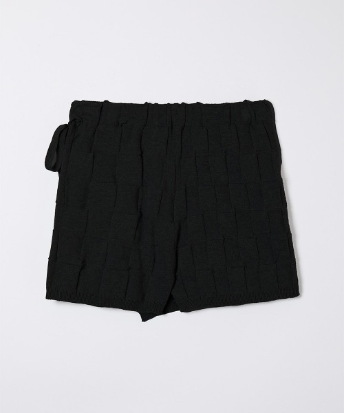 soduk(スドーク)の「【soduk】26SS新作 wrapping knit shorts / ラッピングニットショーツ(その他パンツ・レディース・グレー系/ブラック系/ネイビー・ONE SIZE)」の11枚目の写真