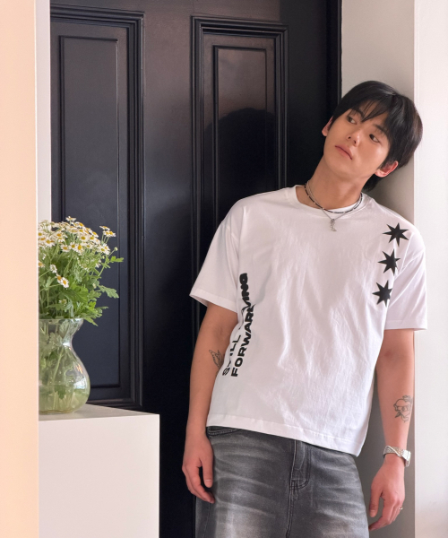 AMOU（アモウ）の「Motion Half T-Shirts White（Tシャツ/カットソー・メンズ・その他・1/2/3）」の4枚目の写真