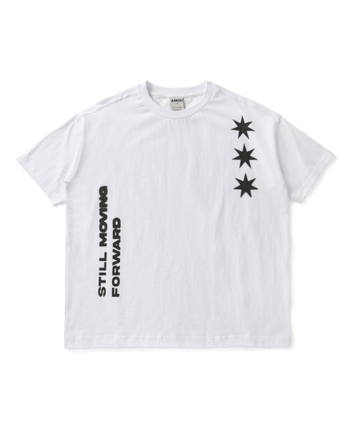 AMOU（アモウ）の「Motion Half T-Shirts White（Tシャツ/カットソー・メンズ・その他・1/2/3）」の8枚目の写真
