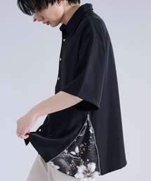 Ellno Loset（エルノロゼット）の「【新色追加】2wayサイドジップガラパターンシャツ（シャツ/ブラウス）」