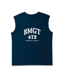 ビエムナンバー オーバーサイズスリーブレスTシャツ