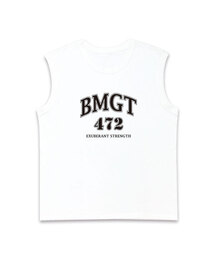 ビエムナンバー オーバーサイズスリーブレスTシャツ