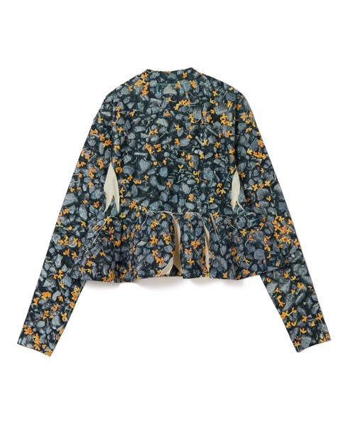 NON TOKYO(ノントーキョー)の「NON TOKYO/ノントーキョー/ダイレクトプリントリブギャザーカットソー(Tシャツ/カットソー・レディース・その他/ローズ・F)」の12枚目の写真