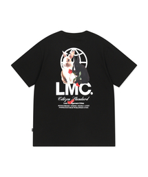 MONO RABBIT GLOBE TEE black